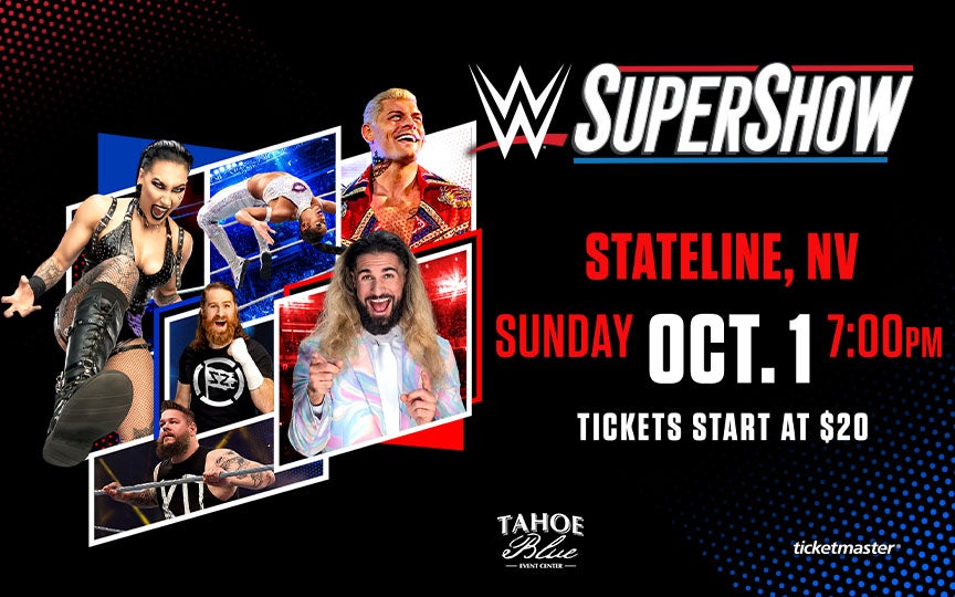 WWE SuperShow Tahoe Blue Event Center