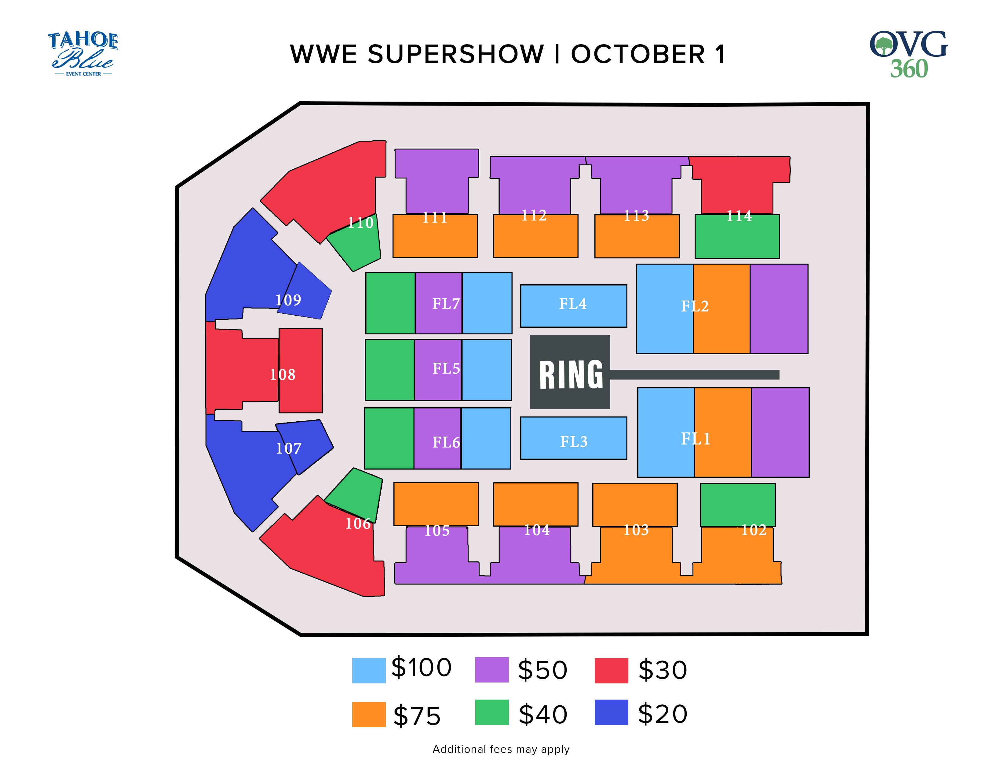 Seating Charts Tahoe Blue Event Center